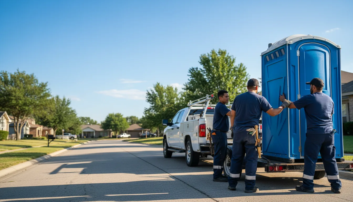 Portable Toilet Rental in Oilton, OK near me